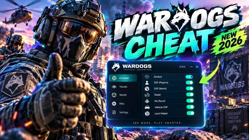 Wardogs Cheat What Is Best and Why for Radar No Recoil and ESP Features